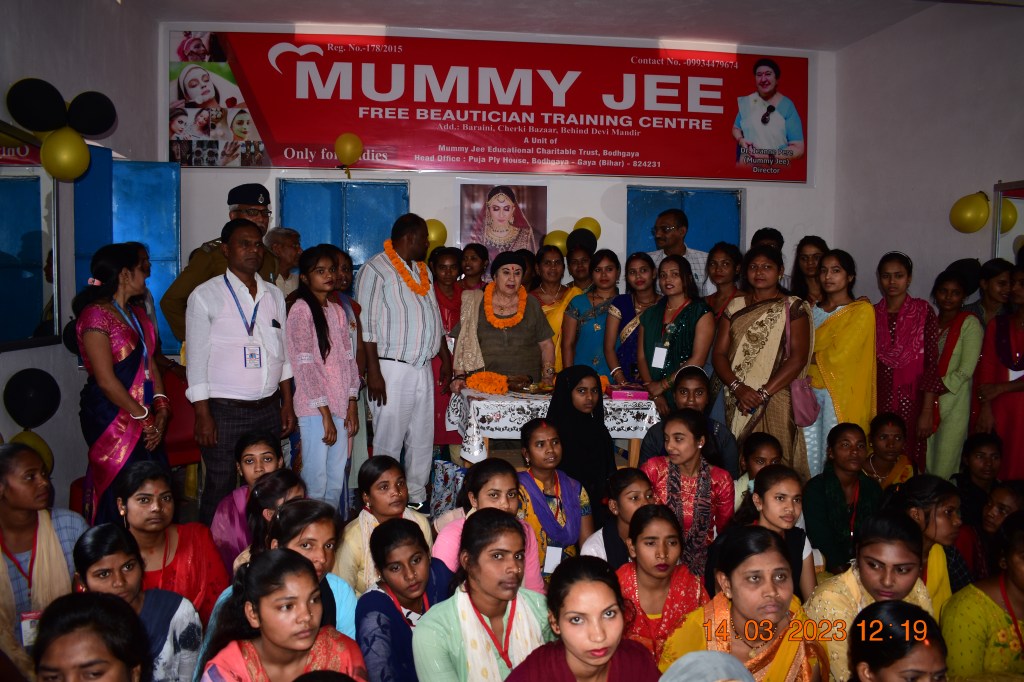 Certificate of Beautician given to 200 students at Beautician Training&nbsp;Center.