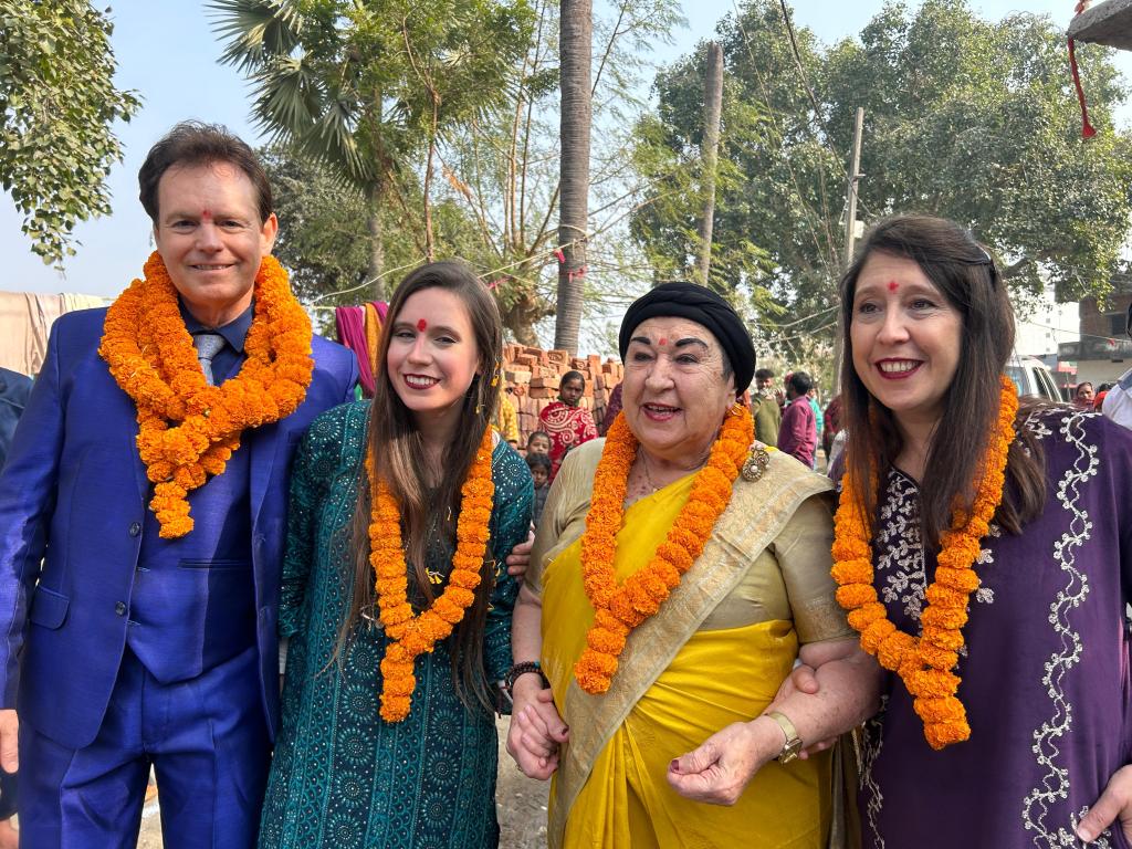  American Guests took the responsibility to teach the Poor&nbsp;children